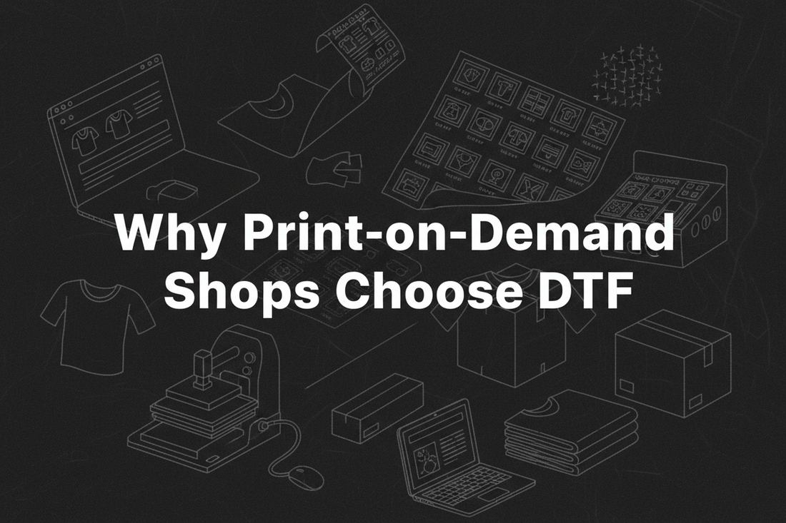 Why Print-on-Demand Shops Choose DTF