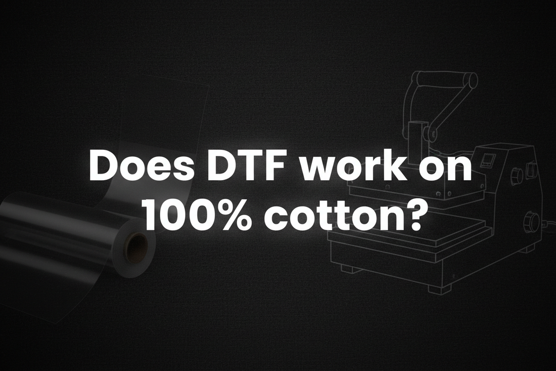 Does DTF work on 100% cotton?