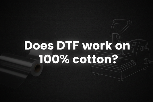 Does DTF work on 100% cotton?